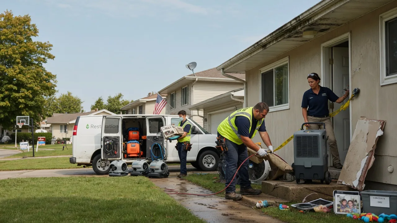 Water Damage Restoration in Wilson, WI near me